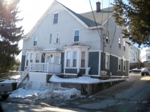 Andy Callahan's birthplace, 8 Woodland St., Lawrence, MA (Christine Lewis)